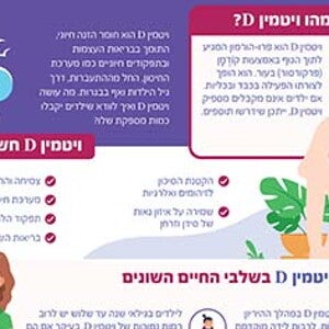 ויטמין D - חיוני לחיים