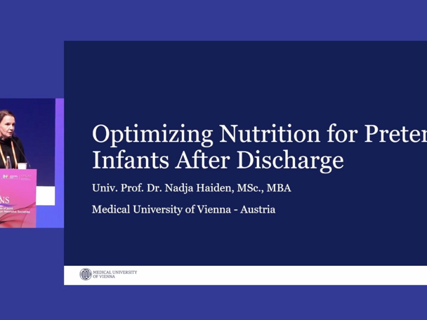 Optimizing Nutrition for Preterm Infants After Discharge