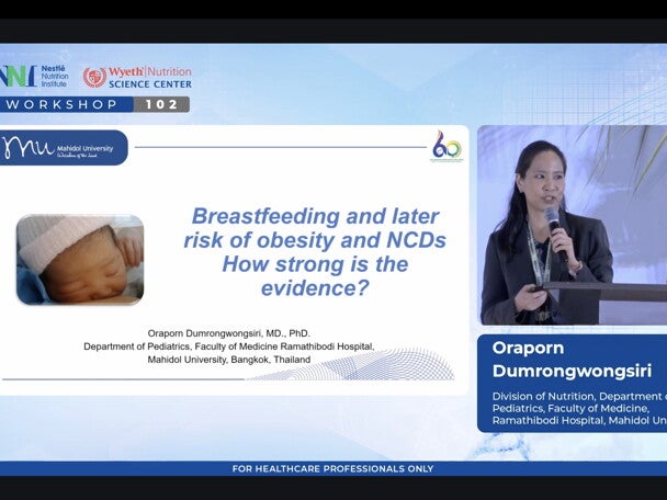 Breastfeeding and later risk of obesity and NCDs – how strong is the evidence?