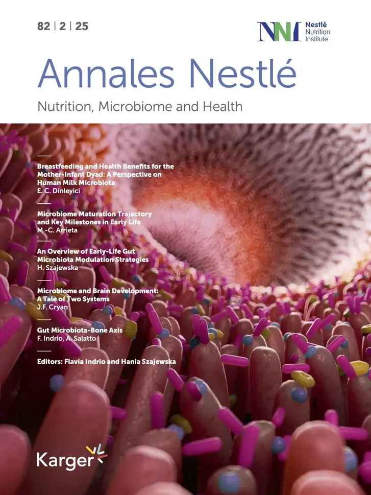 Annales 82.2 - Nutrition, Microbiome and Health